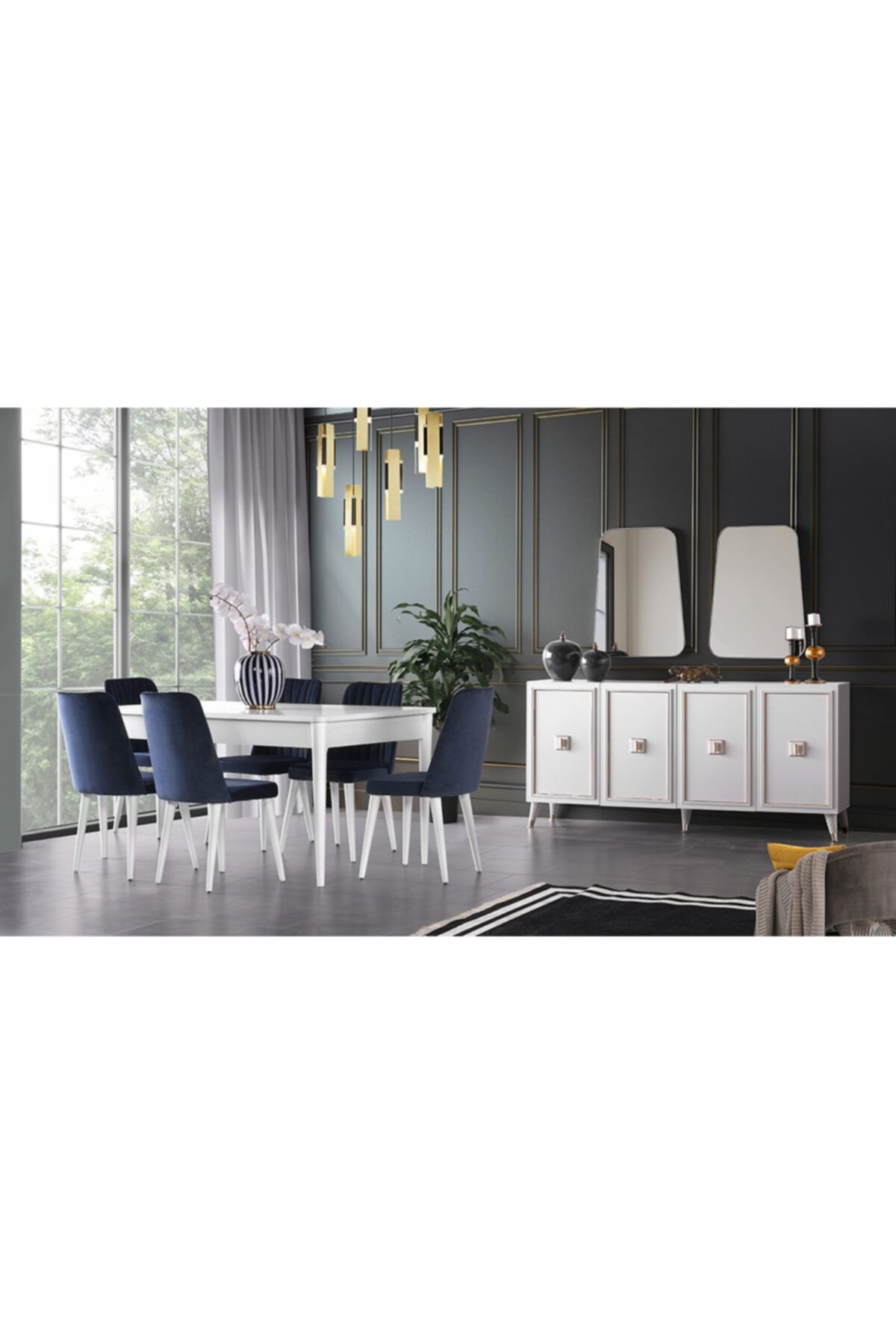 CaddeYıldız Spring Yemek Odası