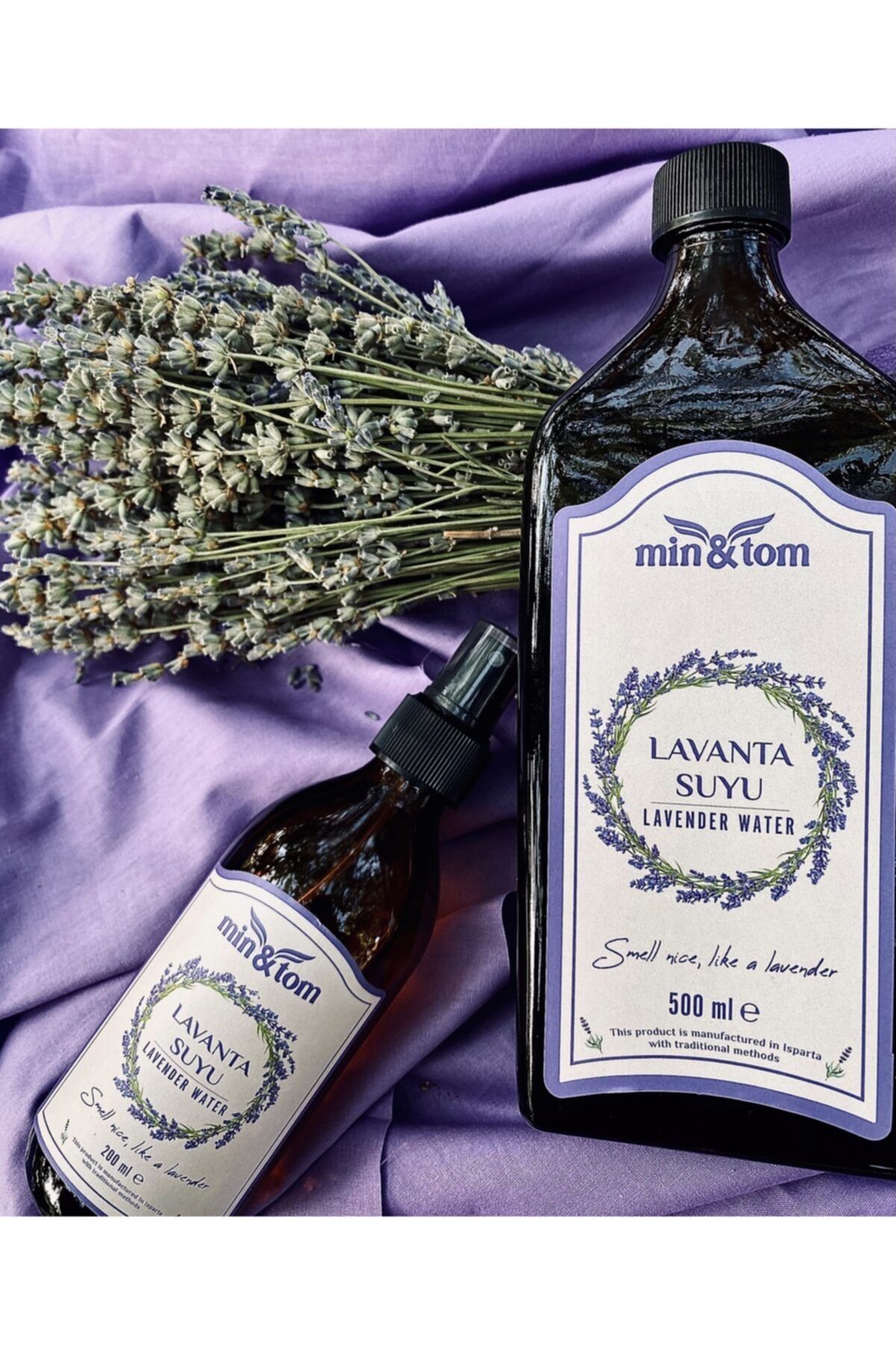 MinTom 500 Ml + 200 Ml Lavanta Suyu