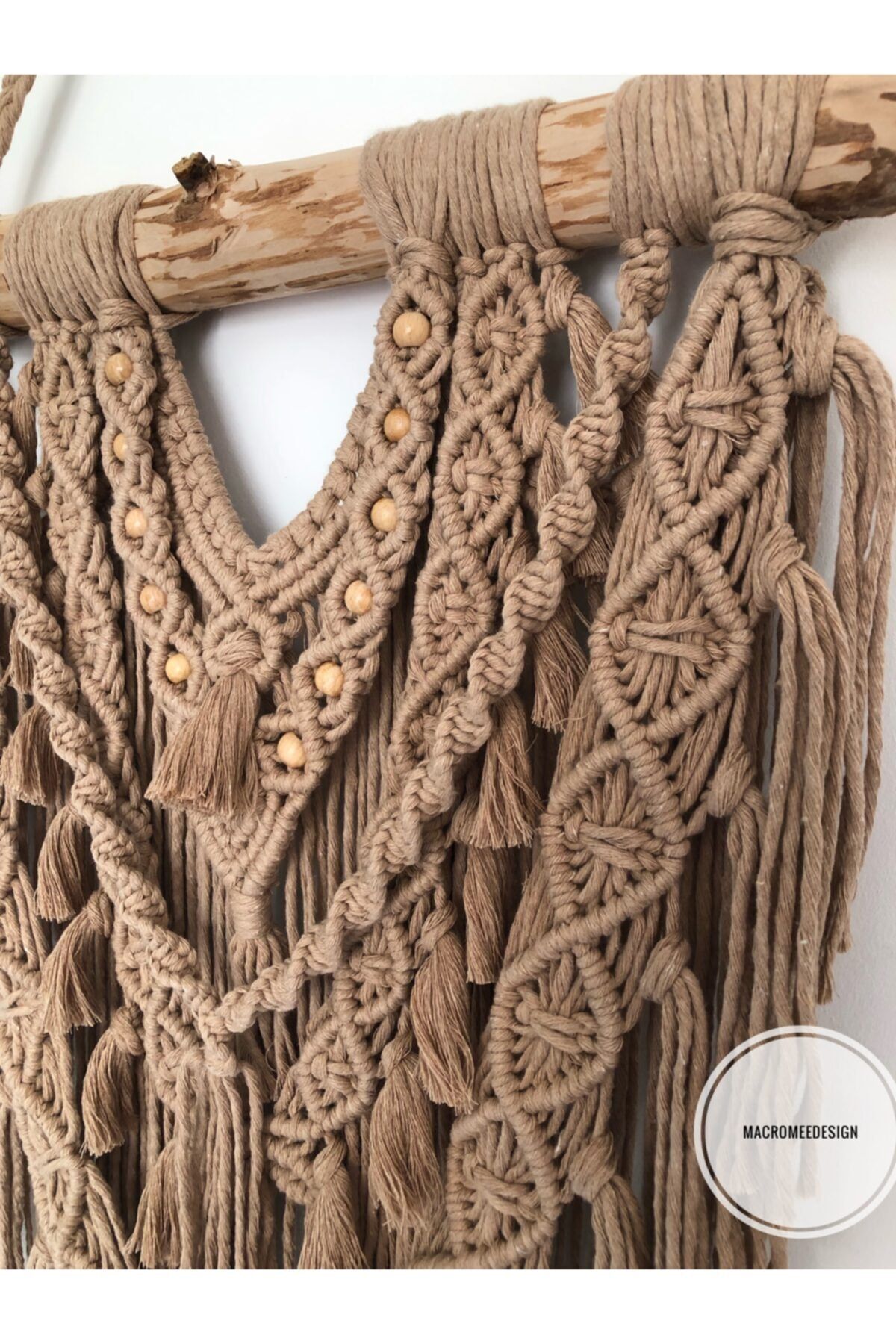 Handmade Makrome Duvar Dekoru
