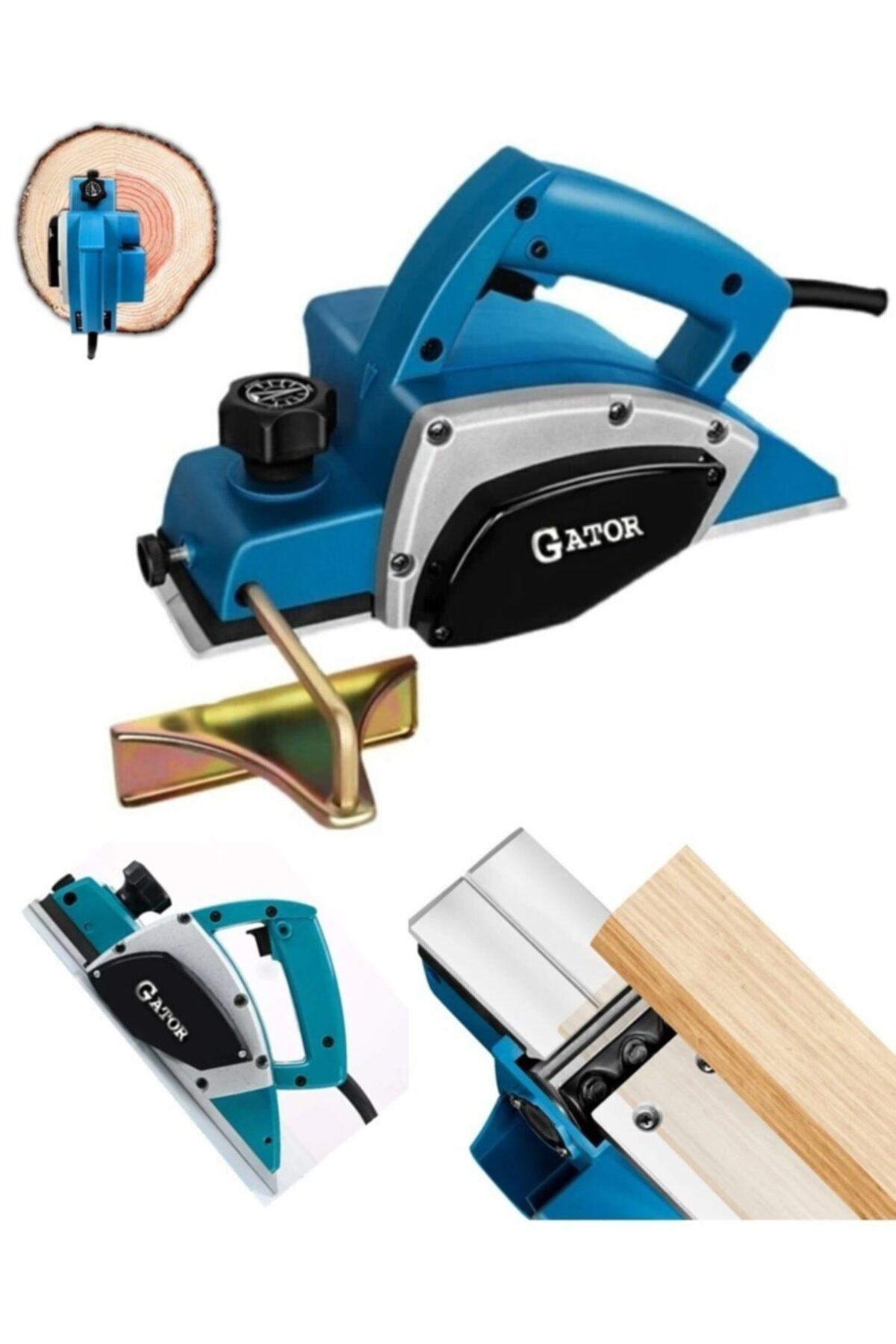 GATOR Çift Bıçaklı Planya Makinası 16000 Rpm