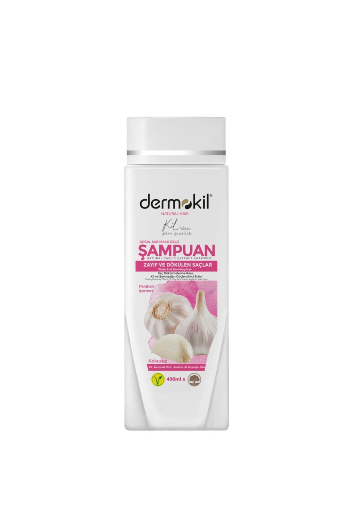 Dermokil Şampuan Sarımsak 400ml Kl