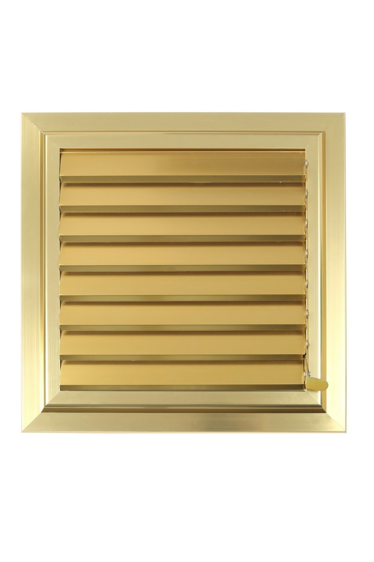 Şentürk 40x40 cm Parlak Alüminyum Gold Banyo Havalandırma Menfezi