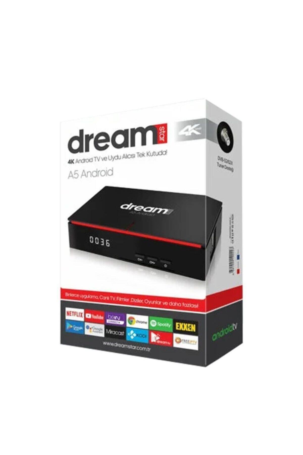 Dreamstar A5 Android Tv Ve Uydu Alıcısı