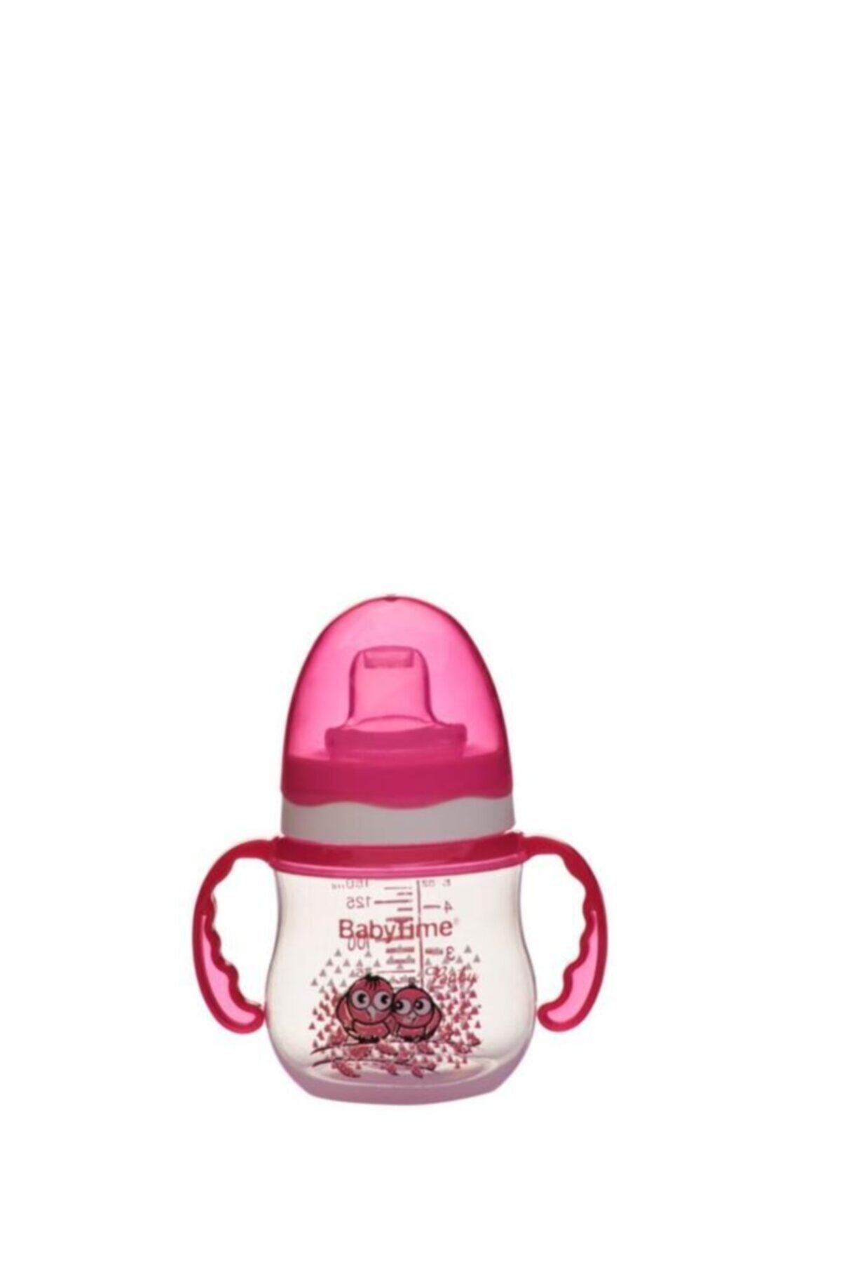 Babytime Damla Akıtmaz Kulplu Bardak Pembe 250 Ml