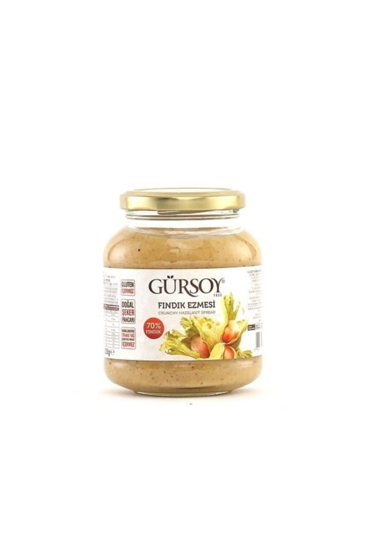 Gürsoy Fındık Ezmesi 320g Cam Kavanoz