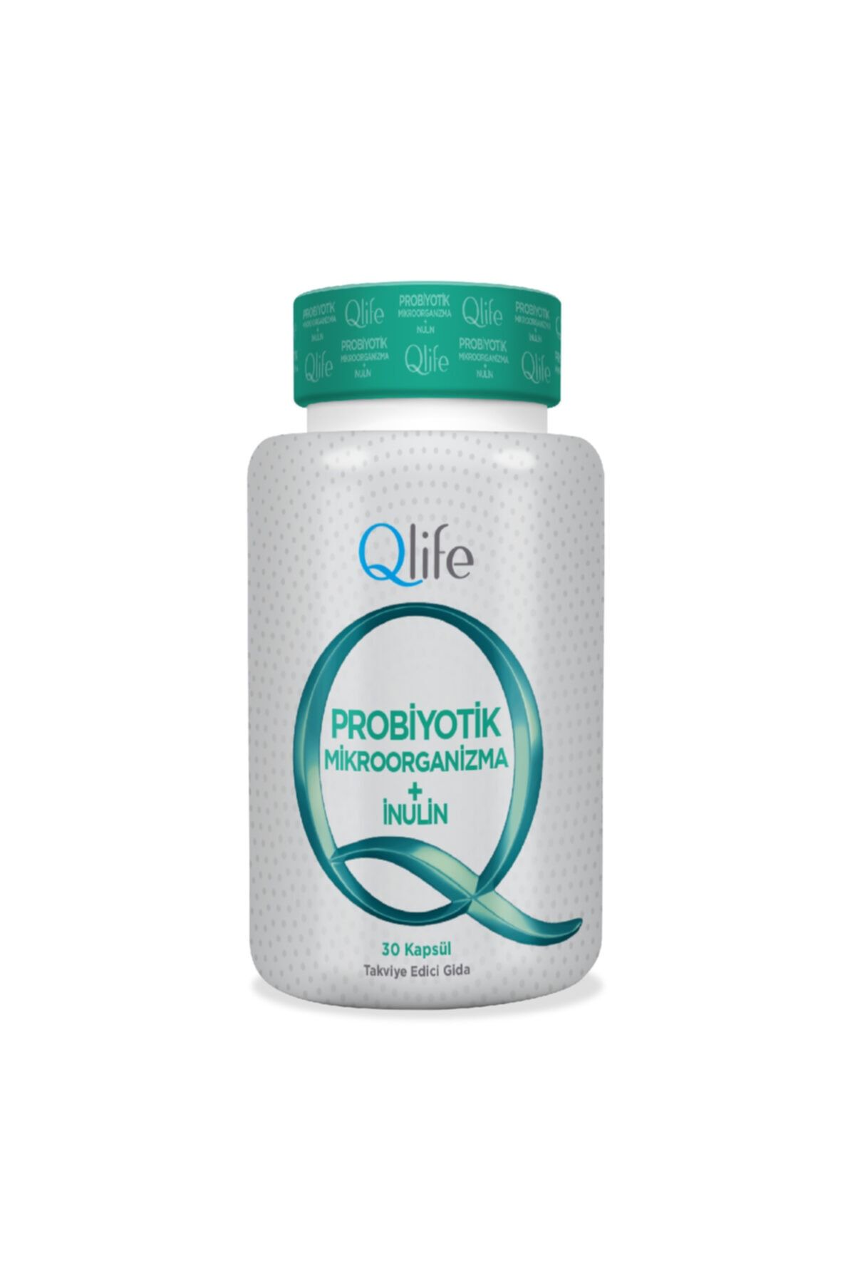 Q LİFE QLİFE PROBİOTİK MİCROORGİNAZMA + İNULİN 30 KAPSÜL
