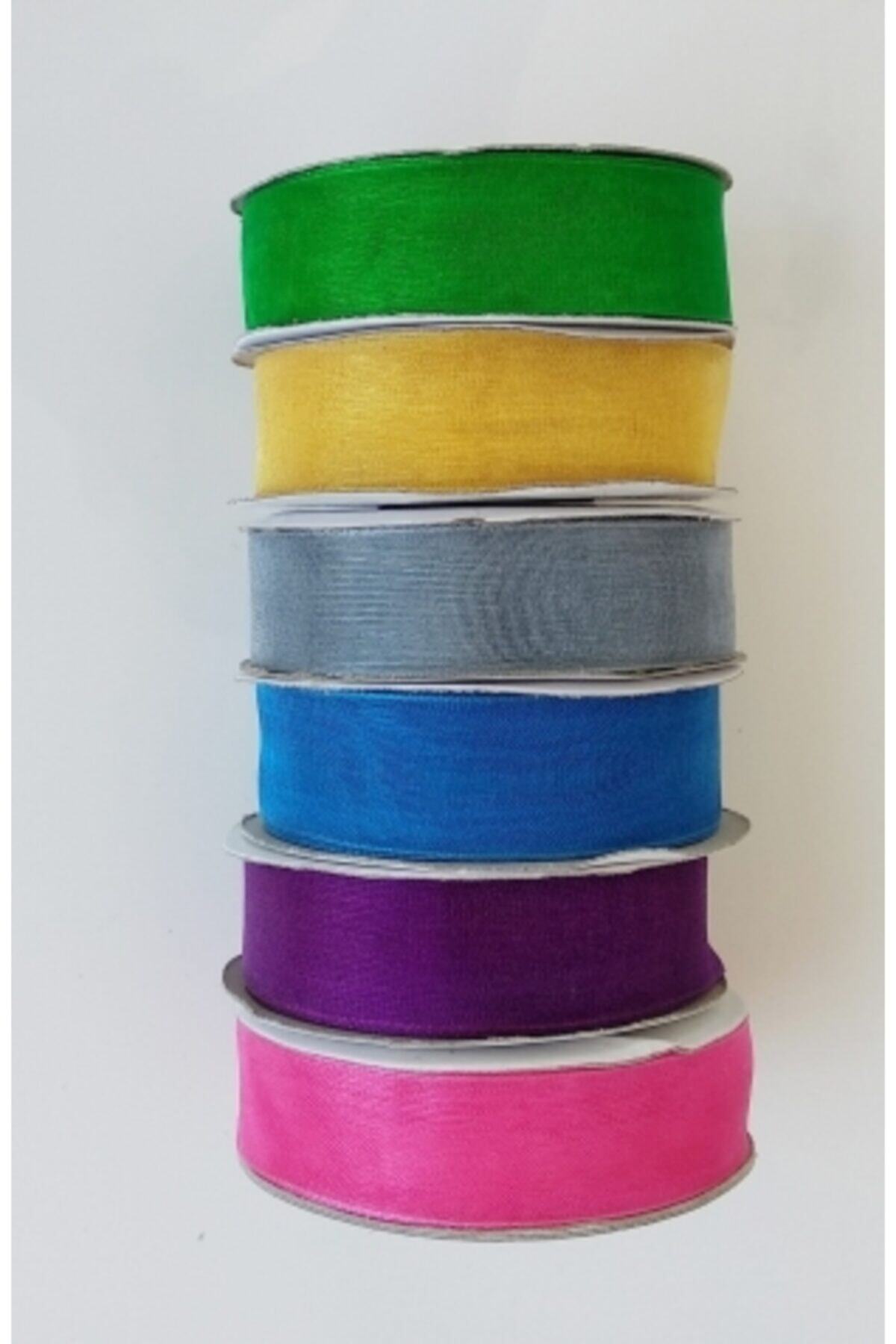 Kezban Tekstil Organize Kurdale Tül Kurdale 2 Cm En 5 Adet Farklı Renk Model3