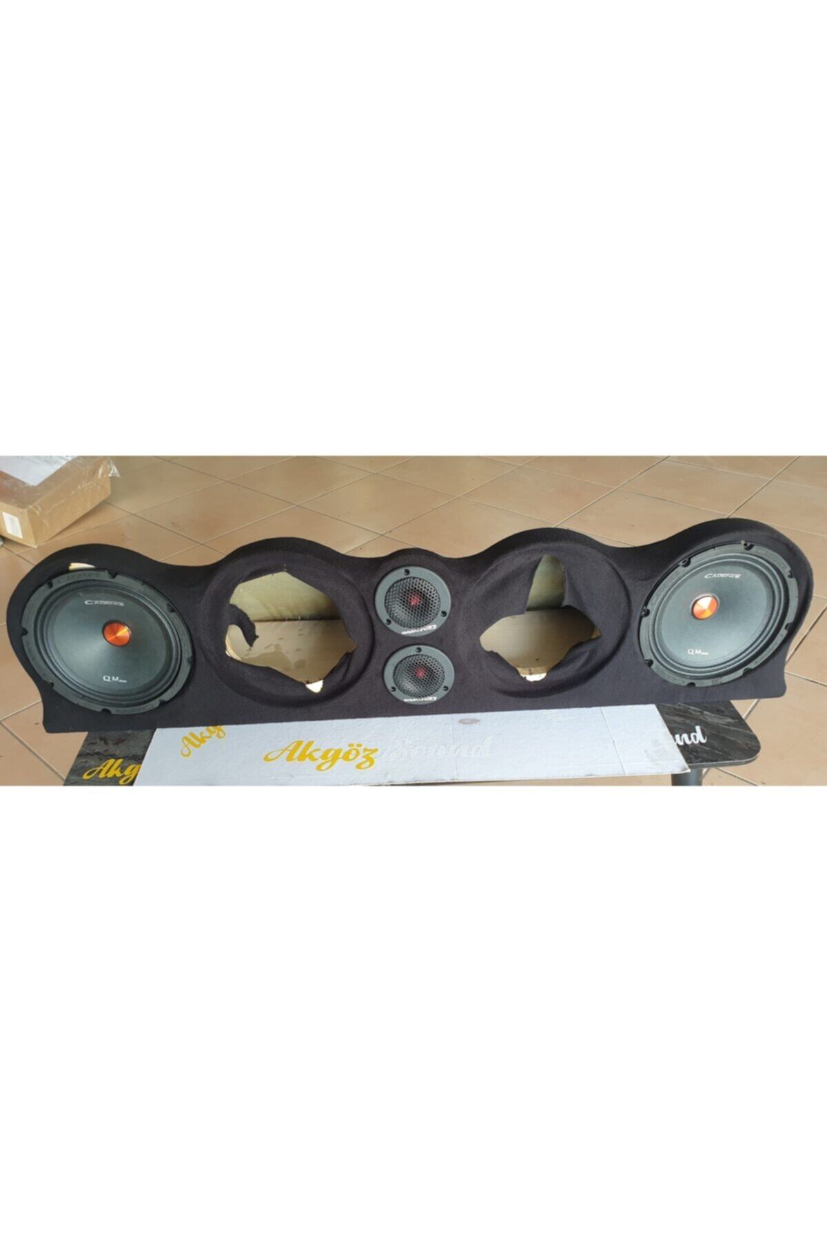 AUDİOMAX Üniversal Pandizot 4,adet 20cm 2,adet 10cm Tweeter Yeri