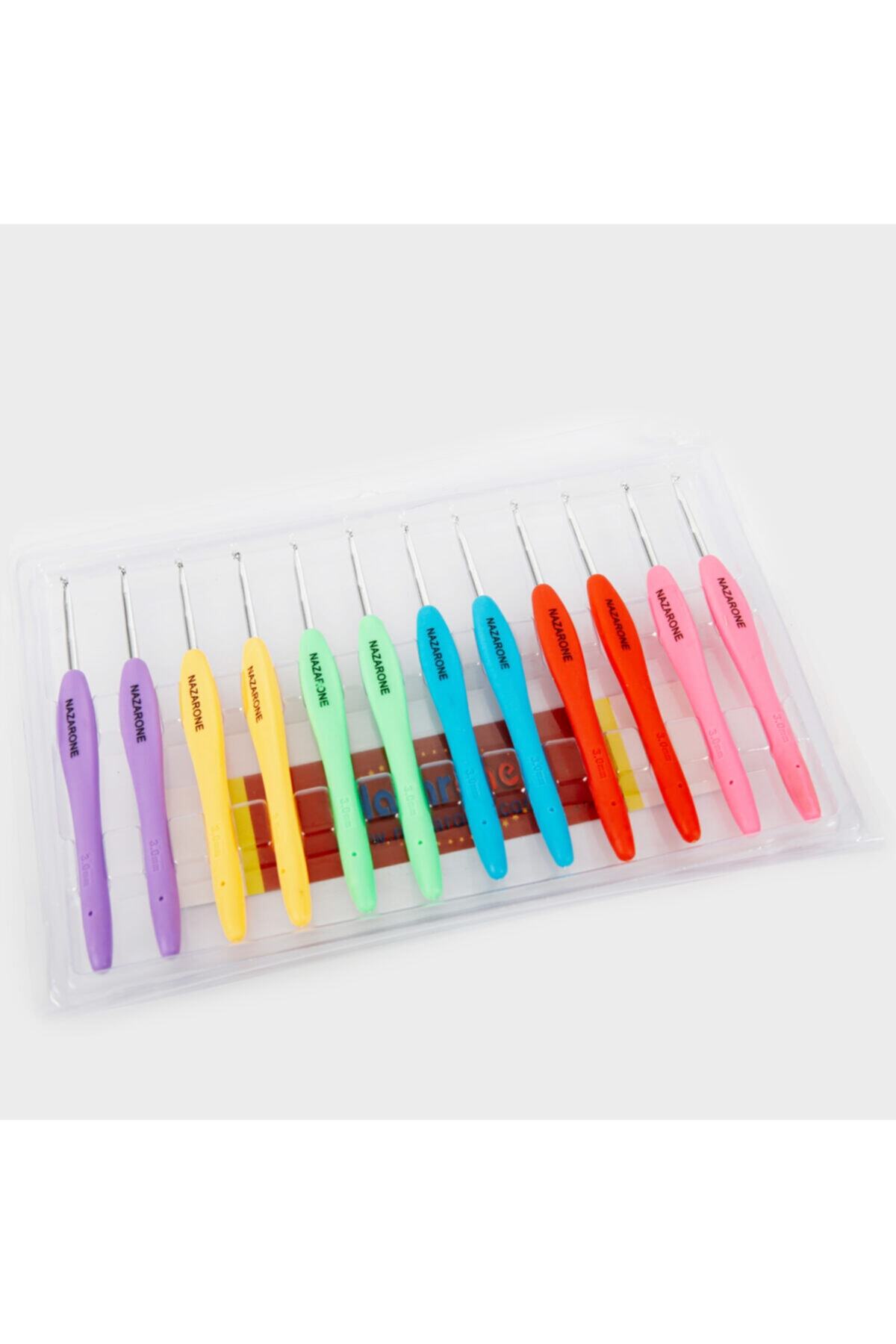 Nazarone Elastik Kısa Saplı Tığ Şiş No:3