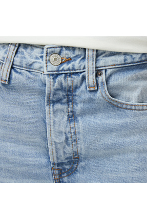 Layla High Rise Slim Kadın Straight Mavi Jean Pantolon Image 4