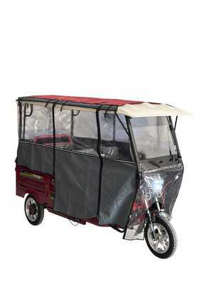 3 TEKERLEKLİ ELEKTRİKLİ KASALI MODELLERE UYUMLU BRANDA (UZUN MODEL) Image 1