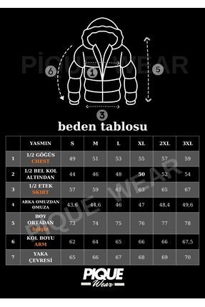 Kadın Mont Kadın Suni Kürklü Çıkabilir Kapüşonlu Şişme Kaban Image 7