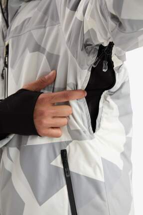 Kayak Montu Su İtici Rüzgar Geçirmez Kapüşonlu Fermuarlı Ultra Korumalı A7116AX24WN Image 5