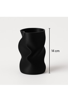 Modern Kıvrımlı Tasarım Diş Fırçalık Image 1