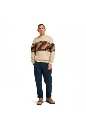 Farisle Crew Neck Sweater Image 1