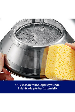 Viva Collection Katı Meyve Sıkacağı, 500W, 1,5 Lt, QuickClean, Damlama Önleyici, HR1832/00 Image 4