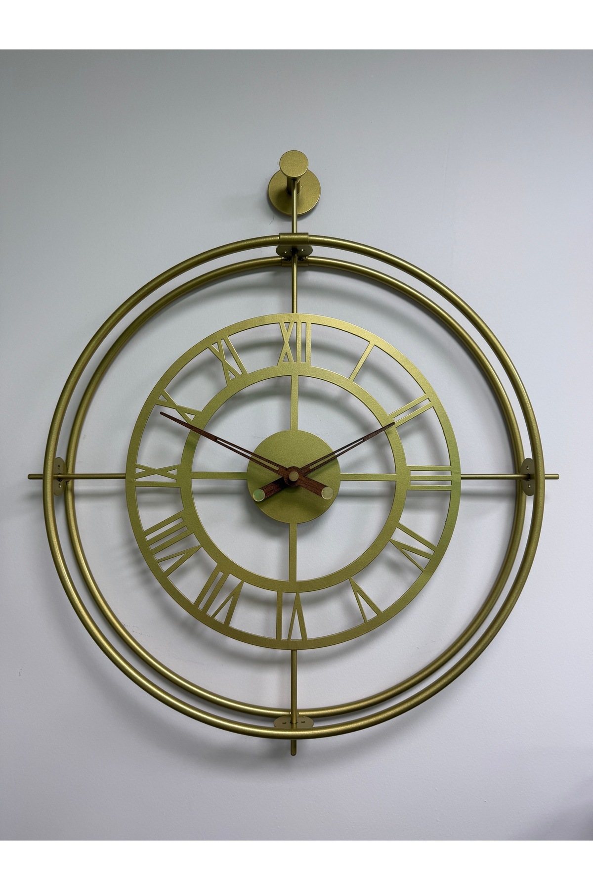 Romera Classic Exclusive (طلا) ، ساعت دیواری فلزی تزئینی مدرن