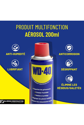 Wd 40 Çok Amaçlı Pas Sökücü,Yağlayıcı 200 ml Image 0