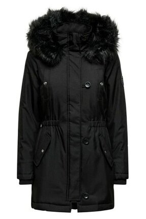 Kadin Siyah Parka Image 0