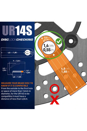 SECURITY UR14S SRA SINIFI ALARMLI DİSK KİLİDİ Image 7