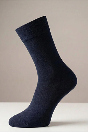 Koku Yapmayan Teknolojik Elasten İyonik Kokmaz Siyah Uzun 3'lü Çorap - LYKM01 Image 3