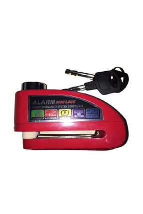 World Class Locks 110 Db Renkli Alarmlı Disk Kilidi Image 2