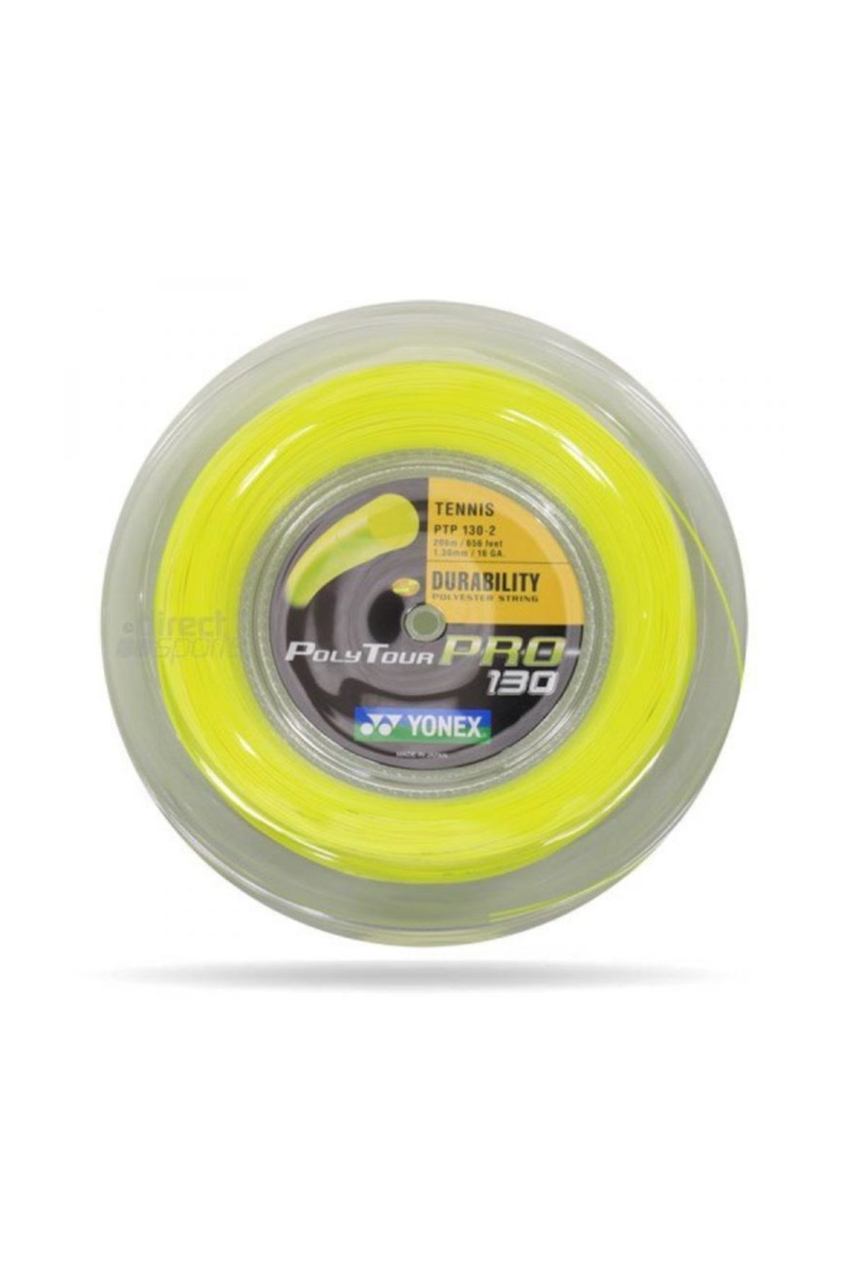 YONEX Poly Tour Pro 130-2 Tenis Kordaj (200 M) - Sarı