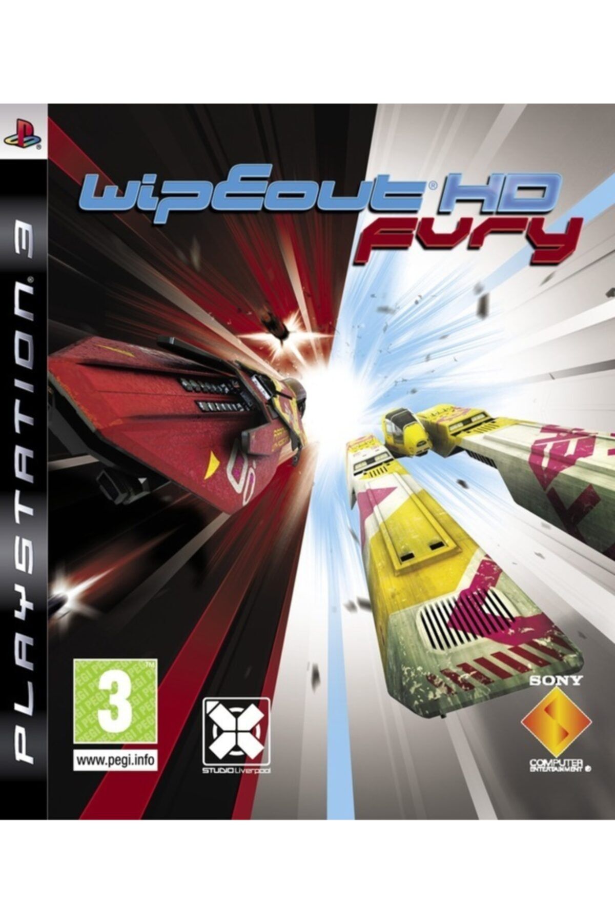 Sony Ps3 Wipeout Hd Fury