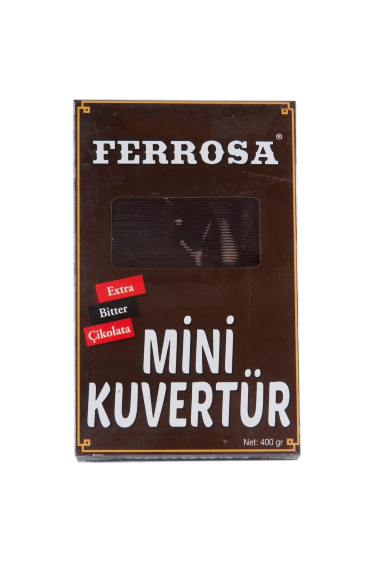 sweetsorcery Ferrosa Bitter Kuvertür 400gr