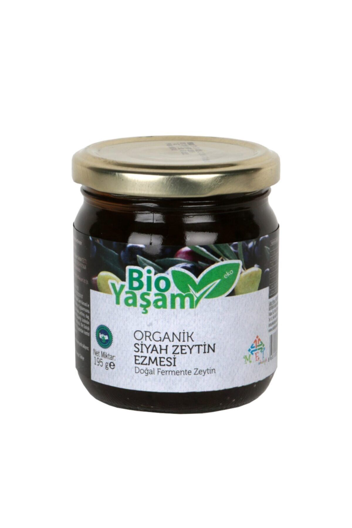 Bio Yaşam Organik Siyah Zeytin Ezmesi Eko 195 Gr.