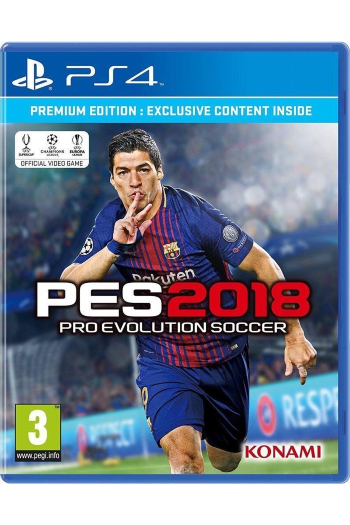 KONAMI Ps4 Pes 2018