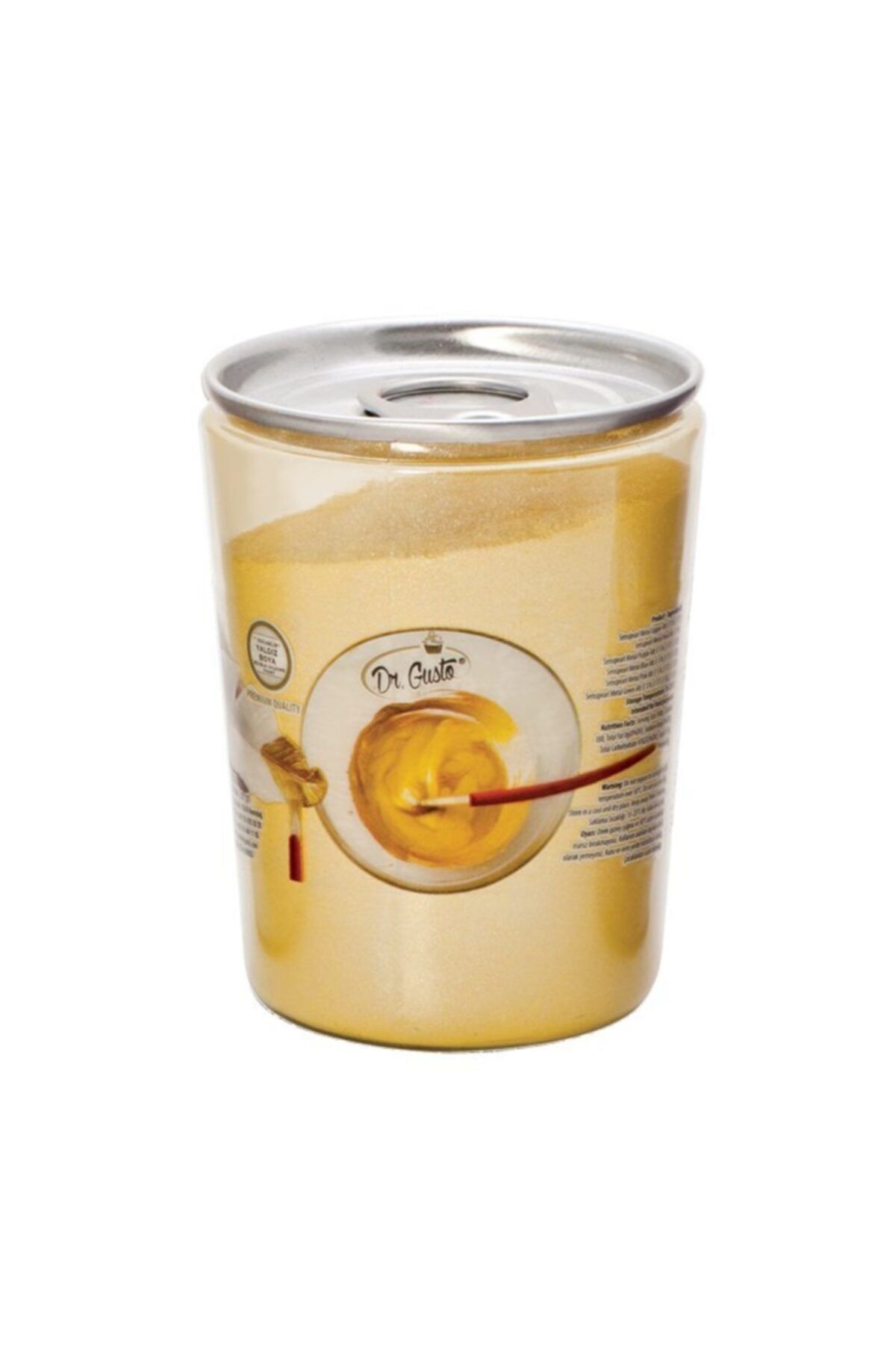 Dr. Gusto Yenilebilir Metalik Sarı Gıda Simi 40 G