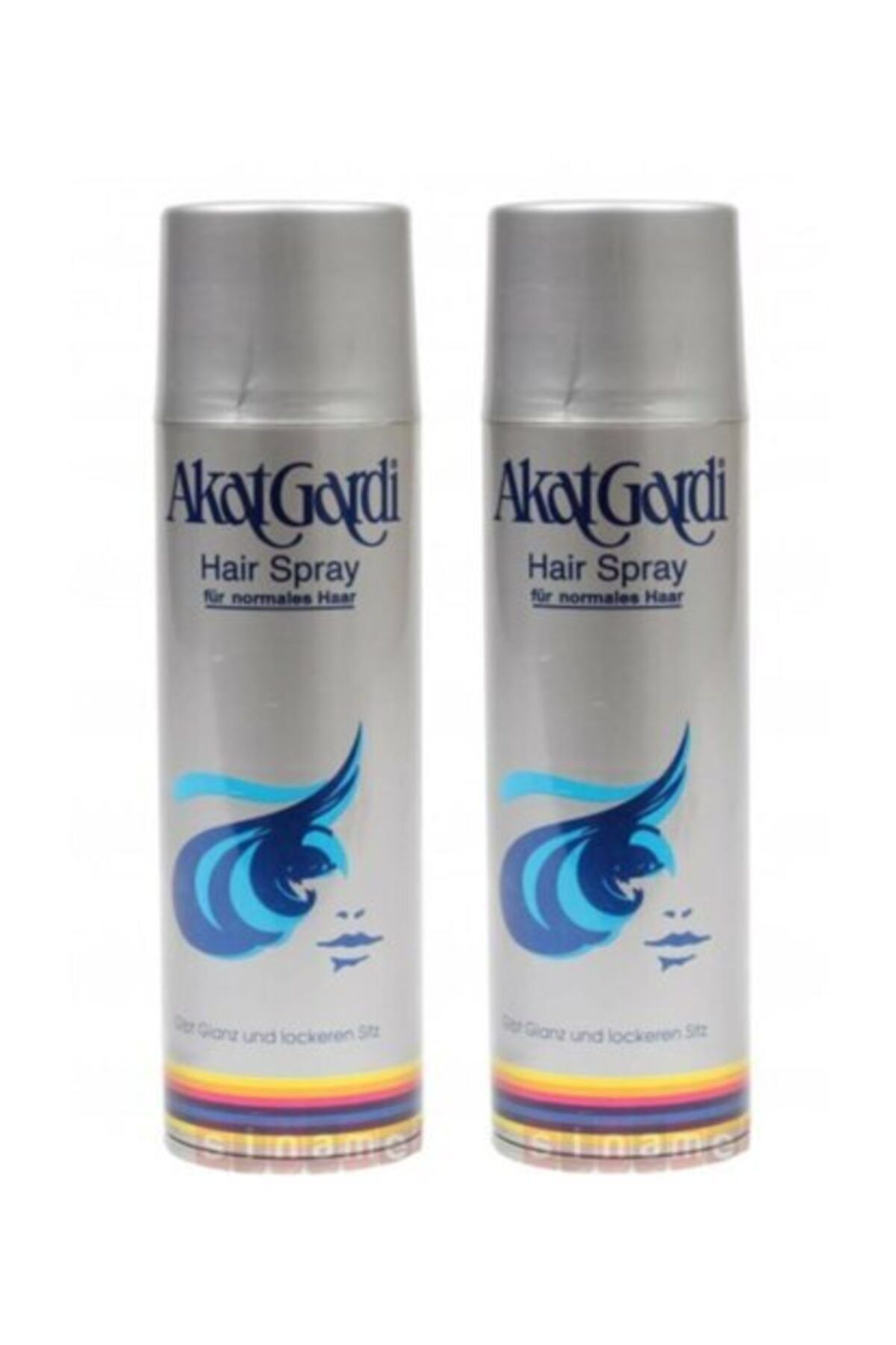 EGE STORE Akat Gardi Saç Spreyi 2 Adet Gri 180 Ml