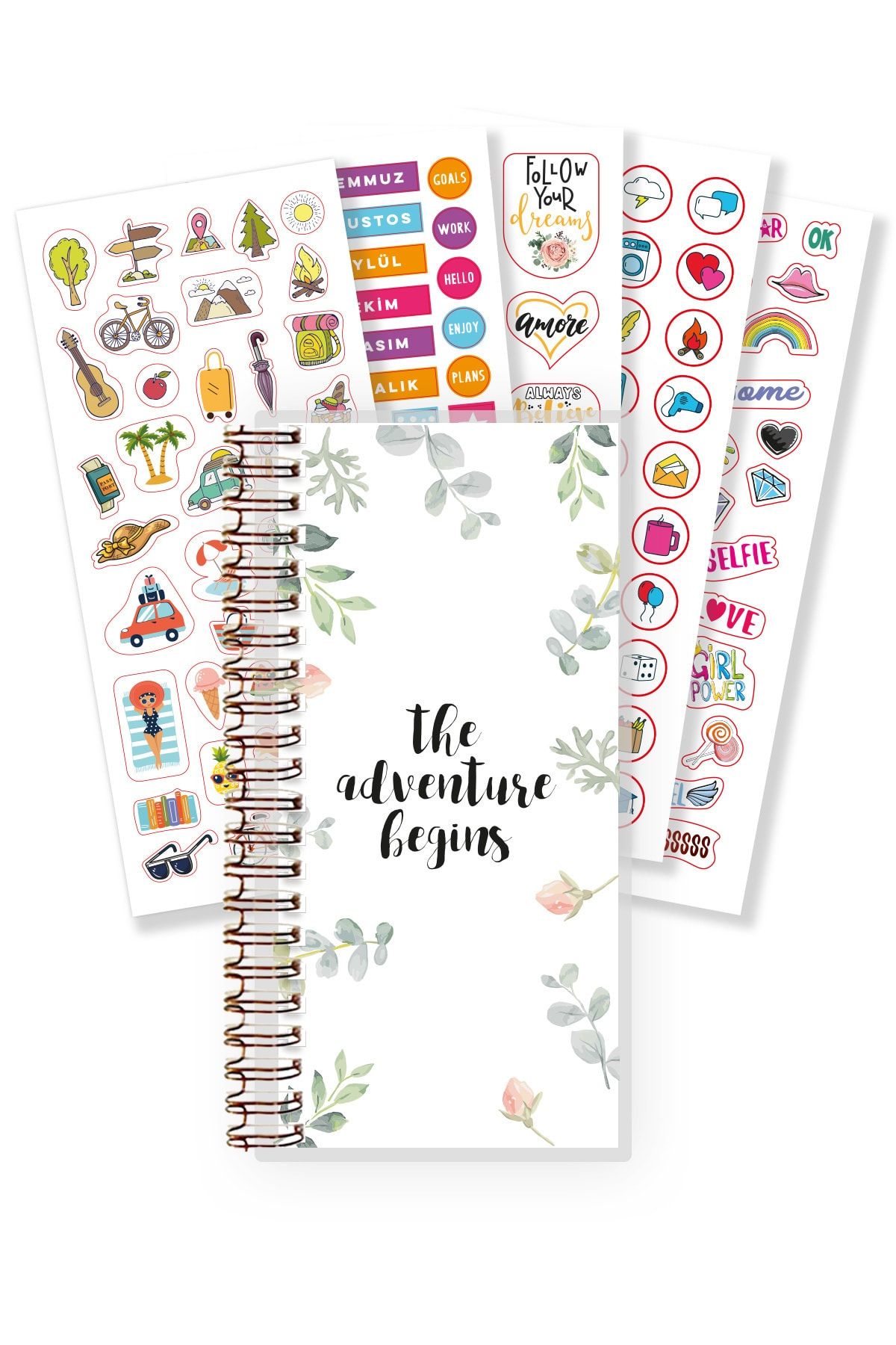 Miya Design Skinny Miya - Adventure Begins Tarihsiz Planlayıcı