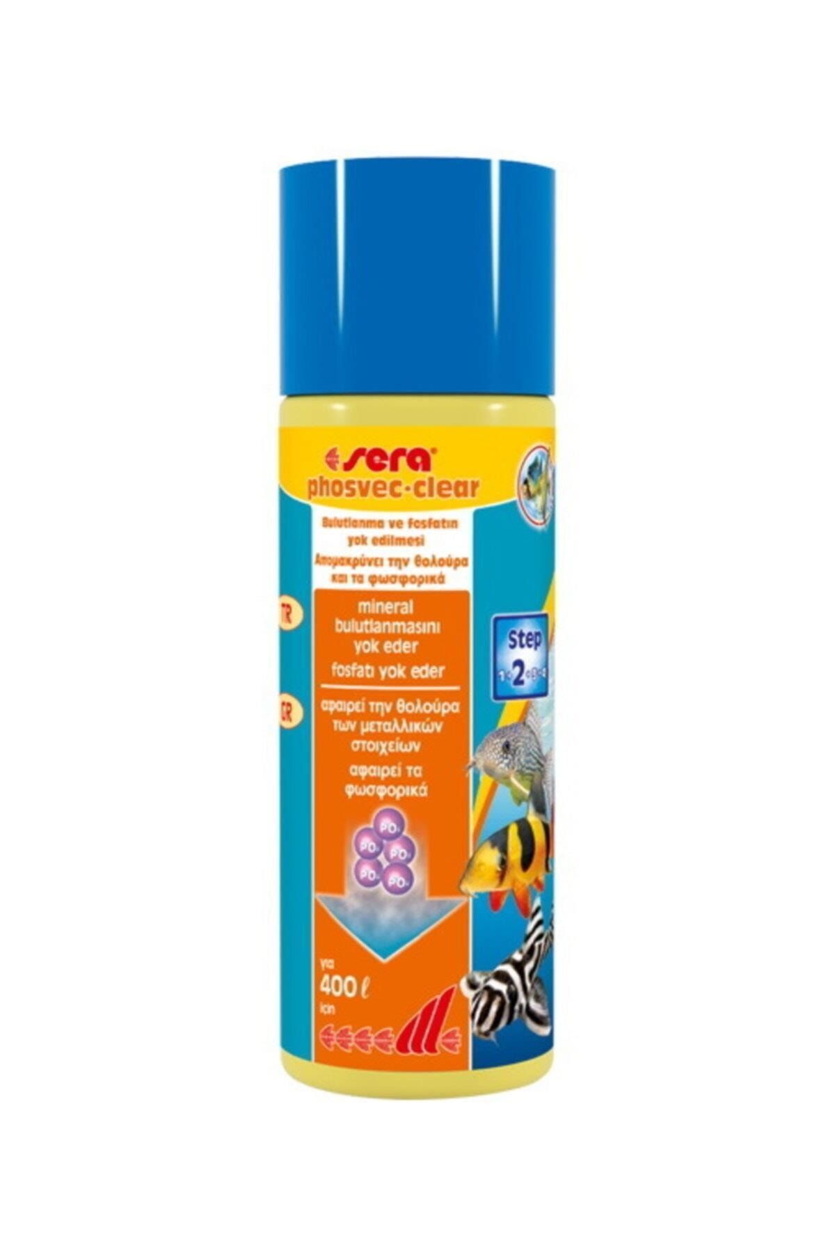 SERA Phosvec Clear 100 Ml Akvaryum Su Berraklaştırıcı