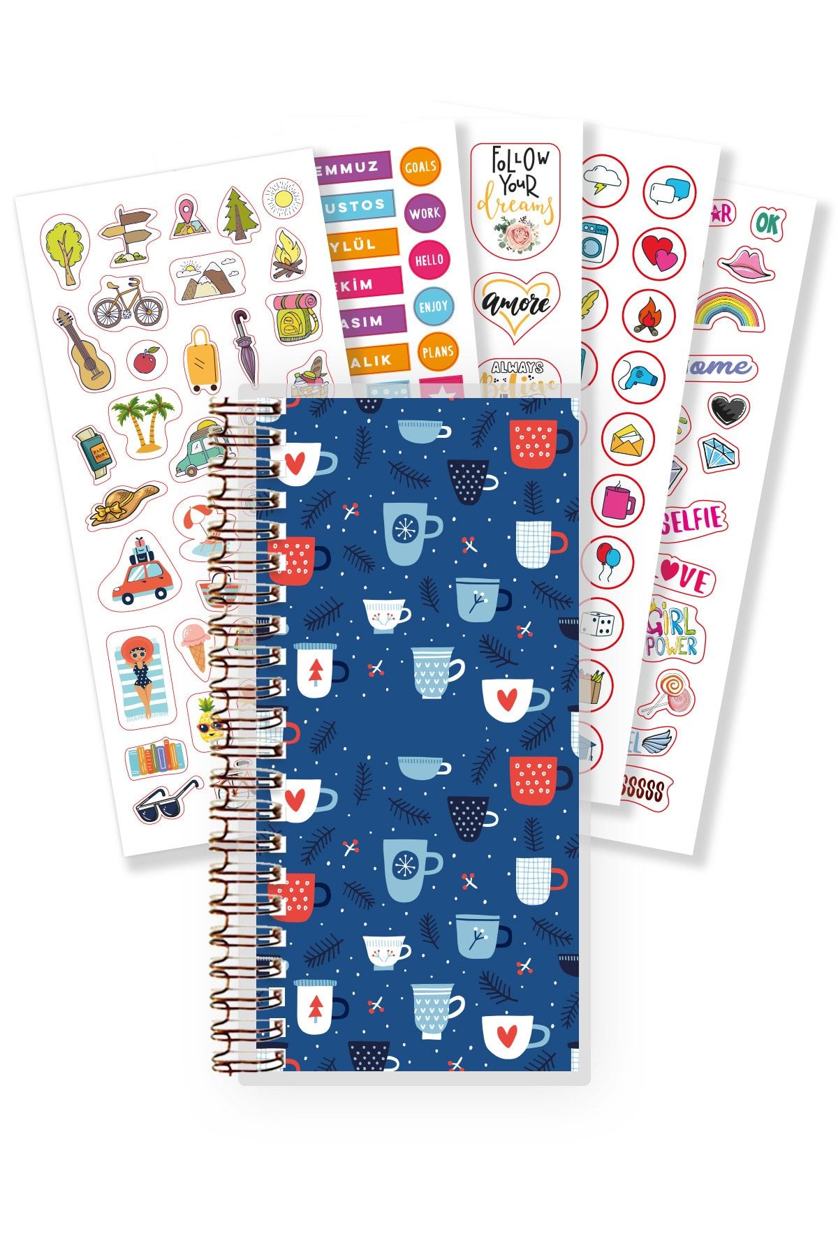 Miya Design Skinny Miya - Cup Of Coffee Tarihsiz Planlayıcı