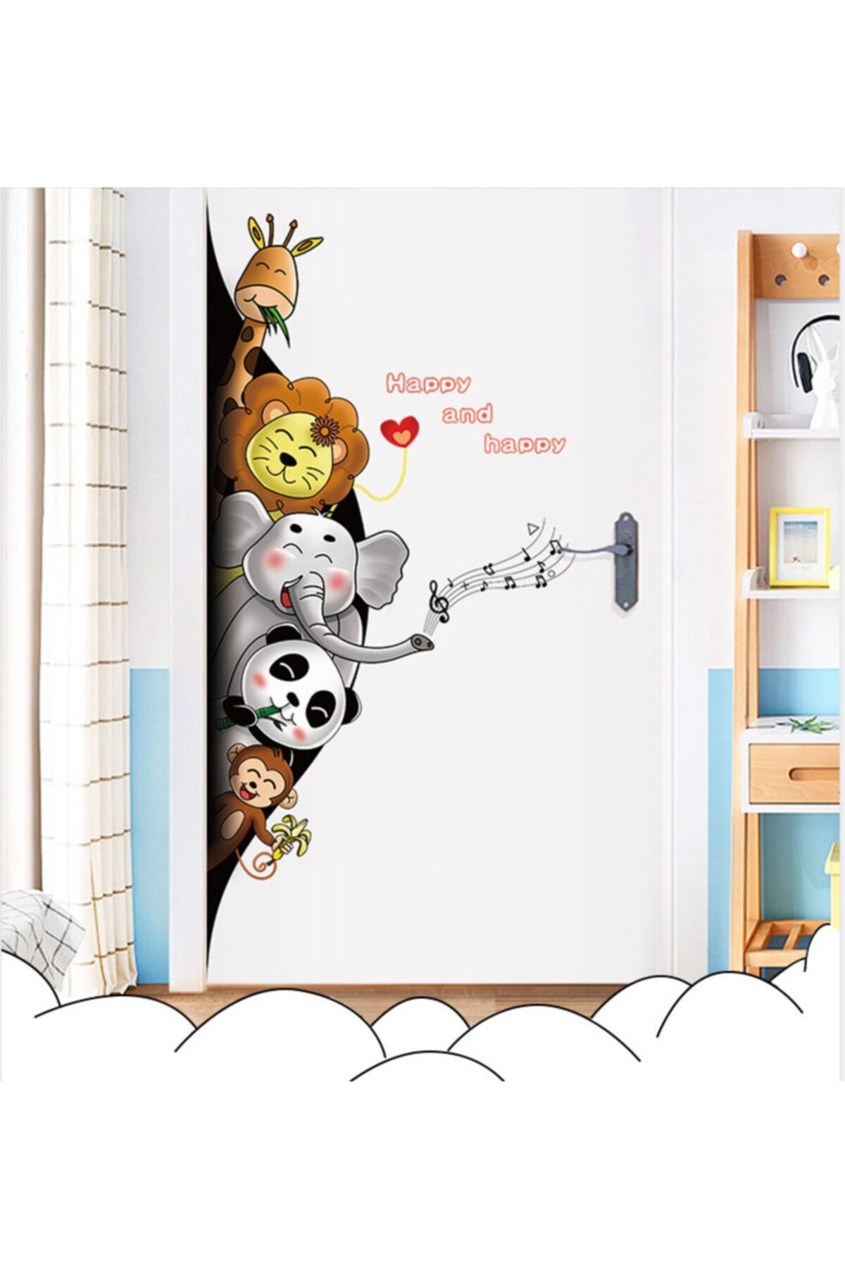 famelya duvar altindaki hayvanlar bebek cocuk odasi sticker cikartma seti fiyati yorumlari trendyol