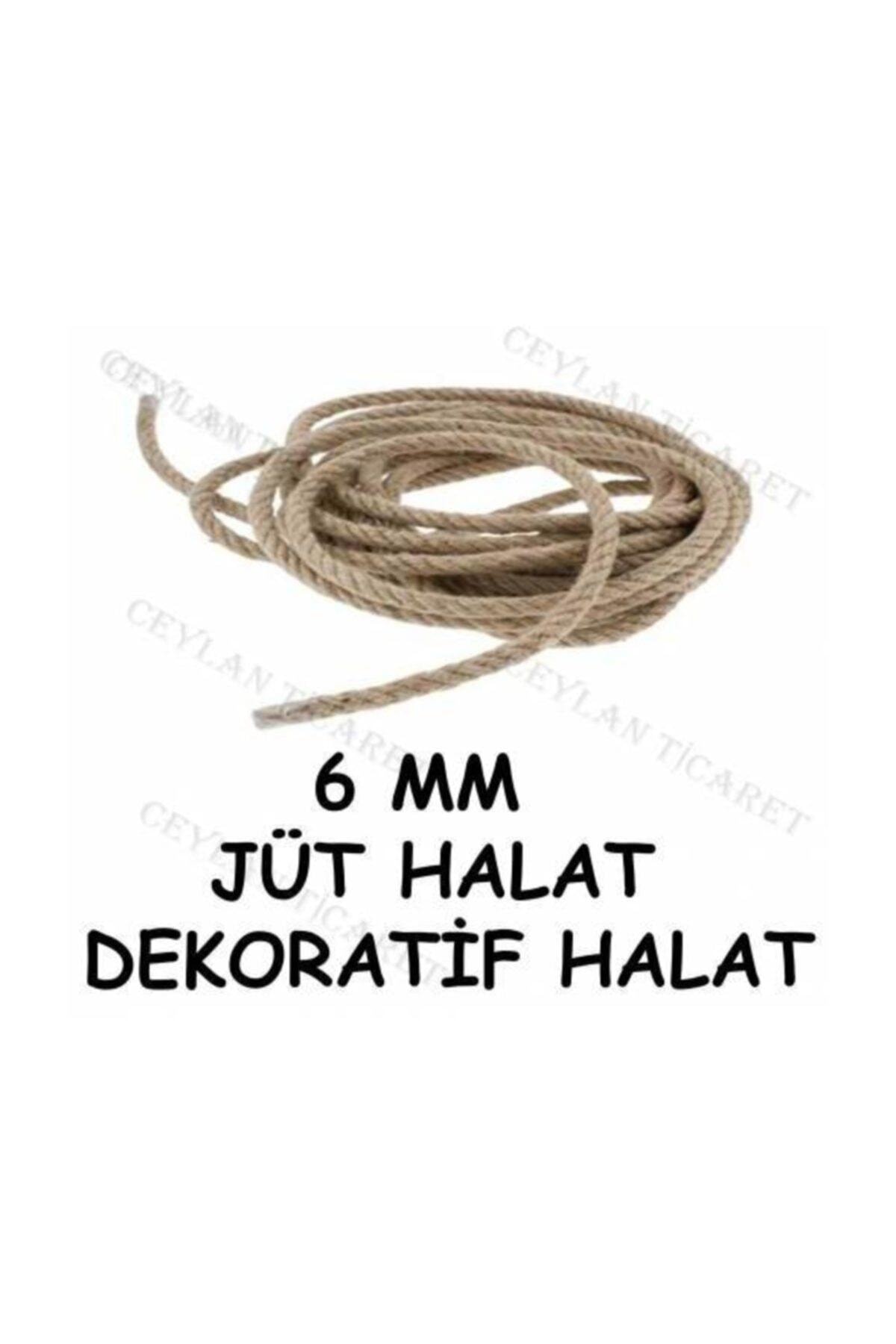 EBA Jüt Halat 6 Mm 50 Metre Dekoratif Jüt Halat