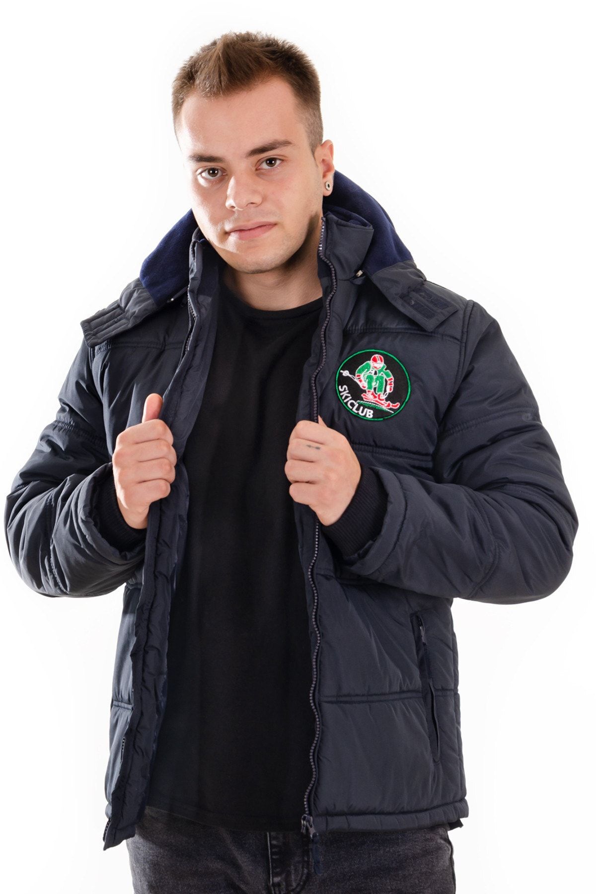 Western Classics Erkek Lacivert Parka