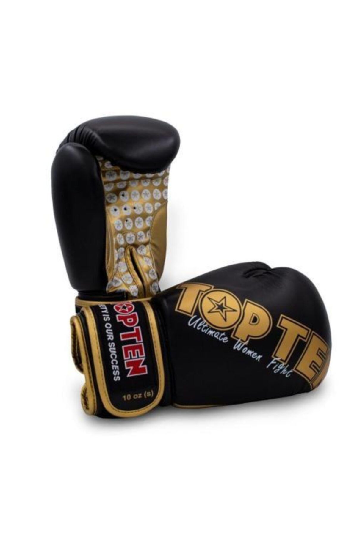 TOPTEN & KAPPA & MORE Siyah Ultimate Boks Eldiveni 10 Oz