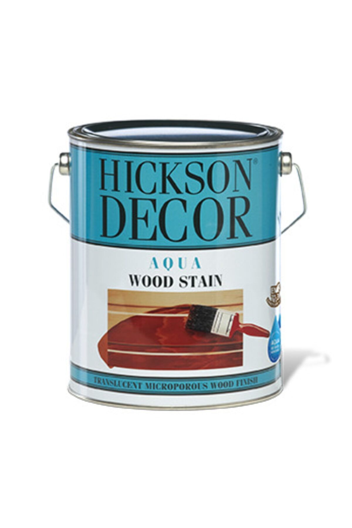 Hemel Hickson Decor Aqua Wood Stain Walnut 1 Lt