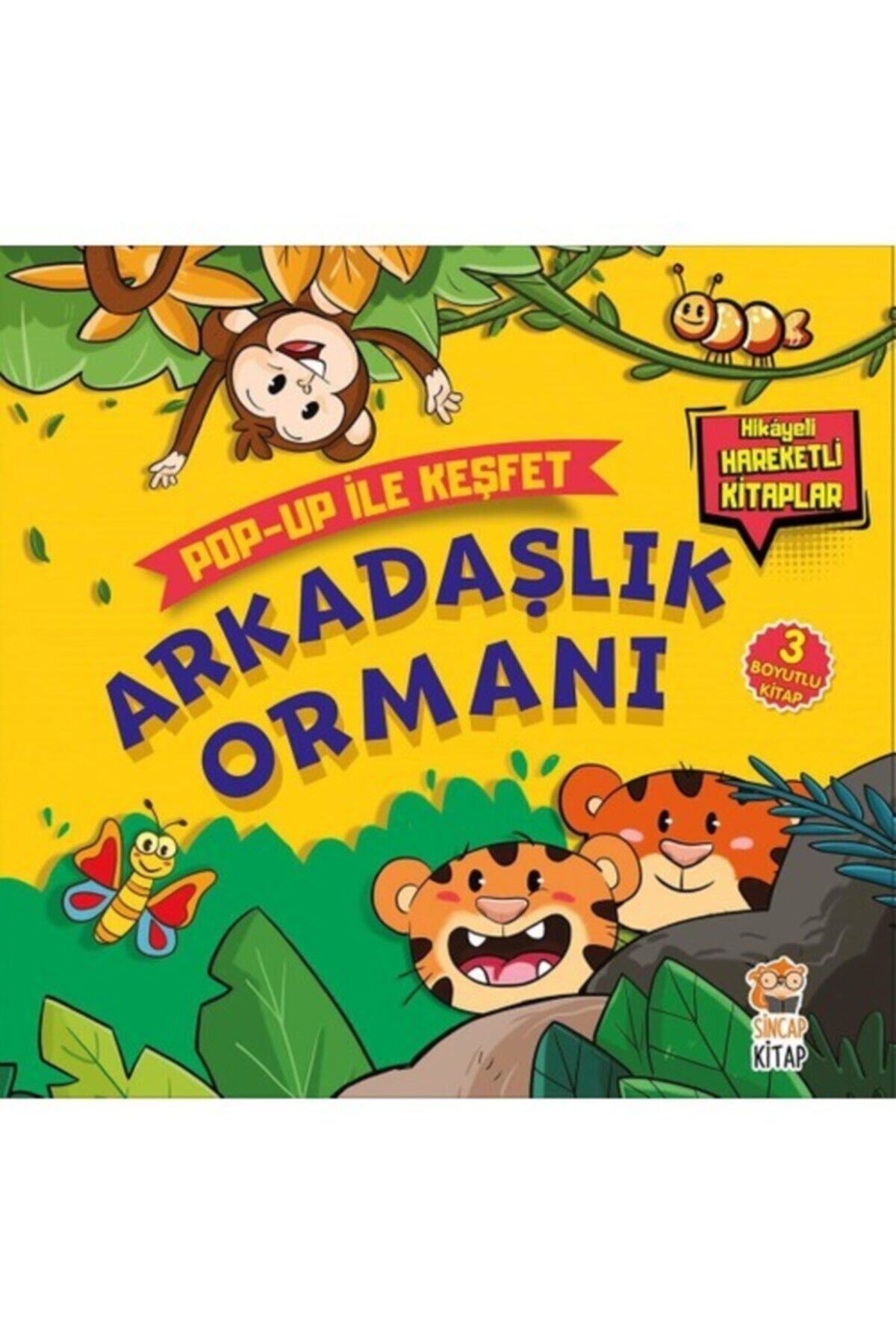 SmartFox Sincap Kitap Arkadaşlık Ormanı / Popup Ile Keşfet (hikayeli Hareketli Kitaplar) - M.sacide Kafalı