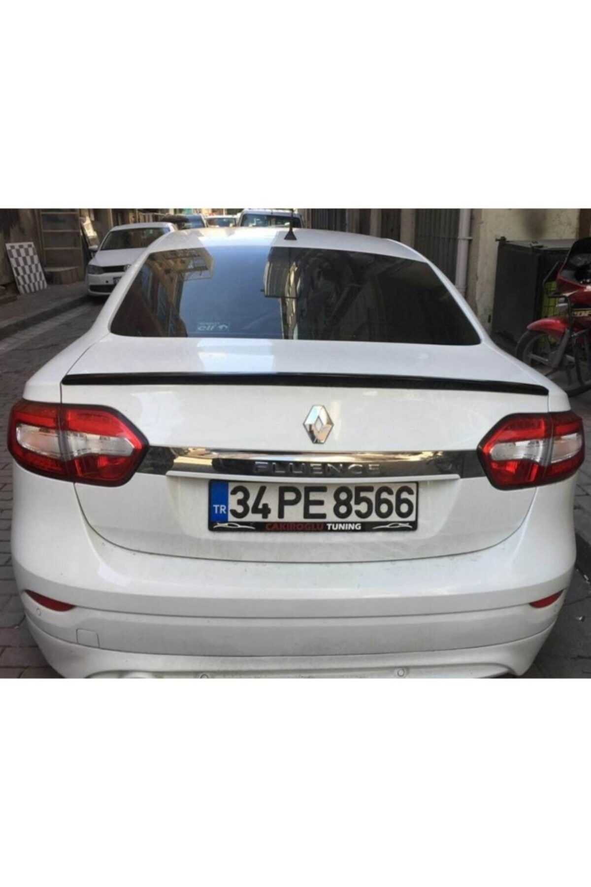 TÜRKSET Renault Fluence M3 Anatomik Spoiler (BOYASIZ - ASTARLI)