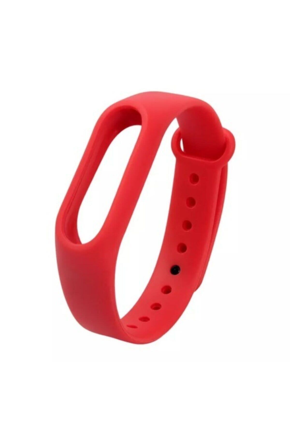 ucuzmi Xiaomi Mi Band 2 Akıllı Bileklik Kordon Kayış - Strap 3m Nano Kırmızı Renk