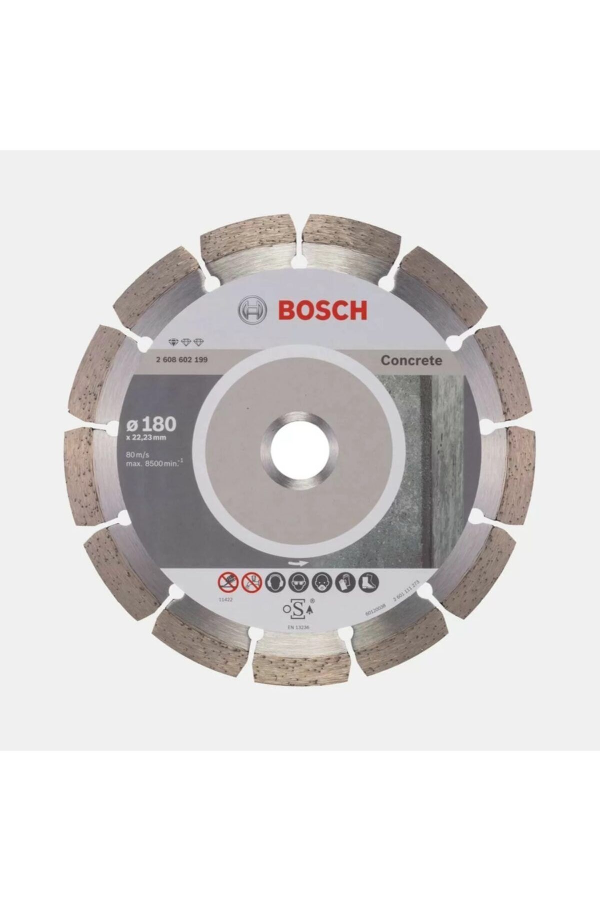 Bosch Elmas Kesme Diski Beton Için 180mm