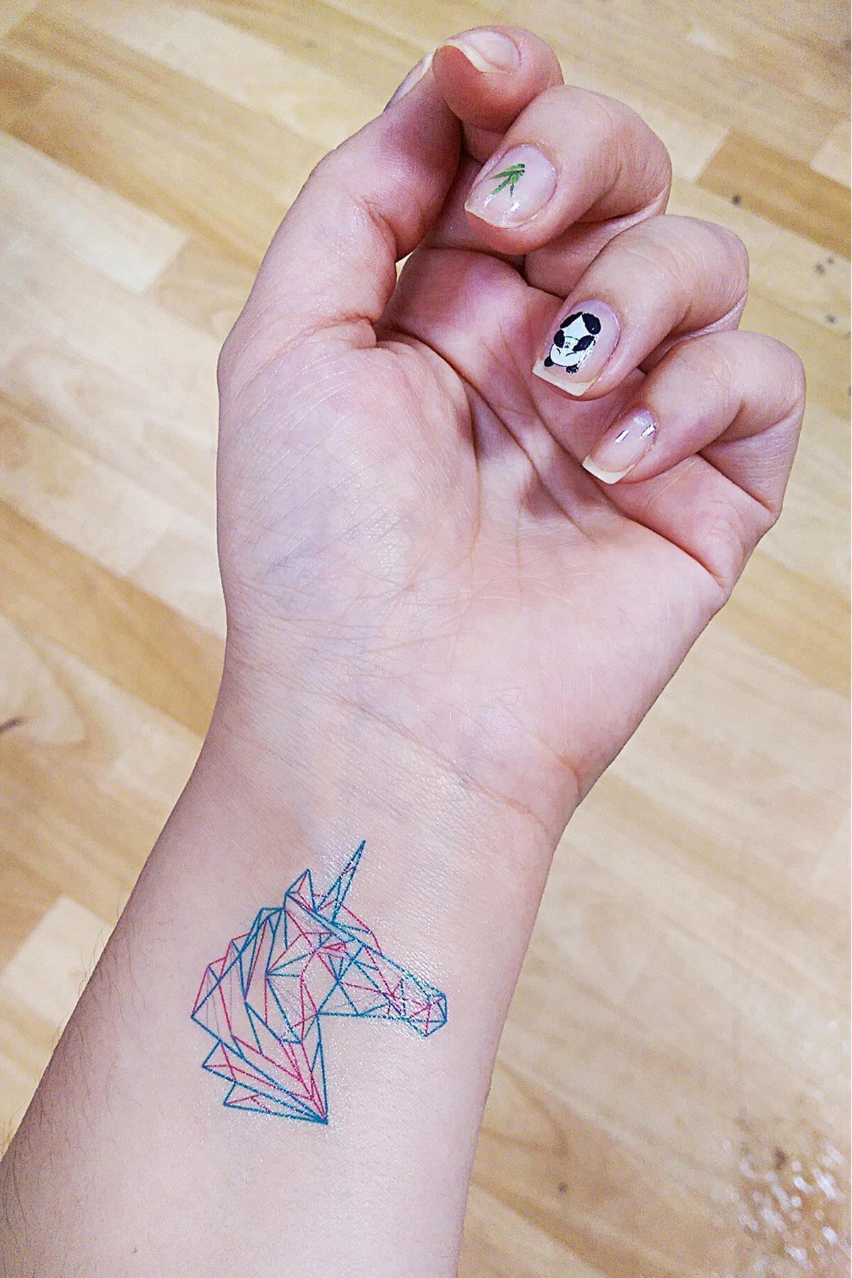 New Obsessions Unicorn Geçici Dövme 4'lü