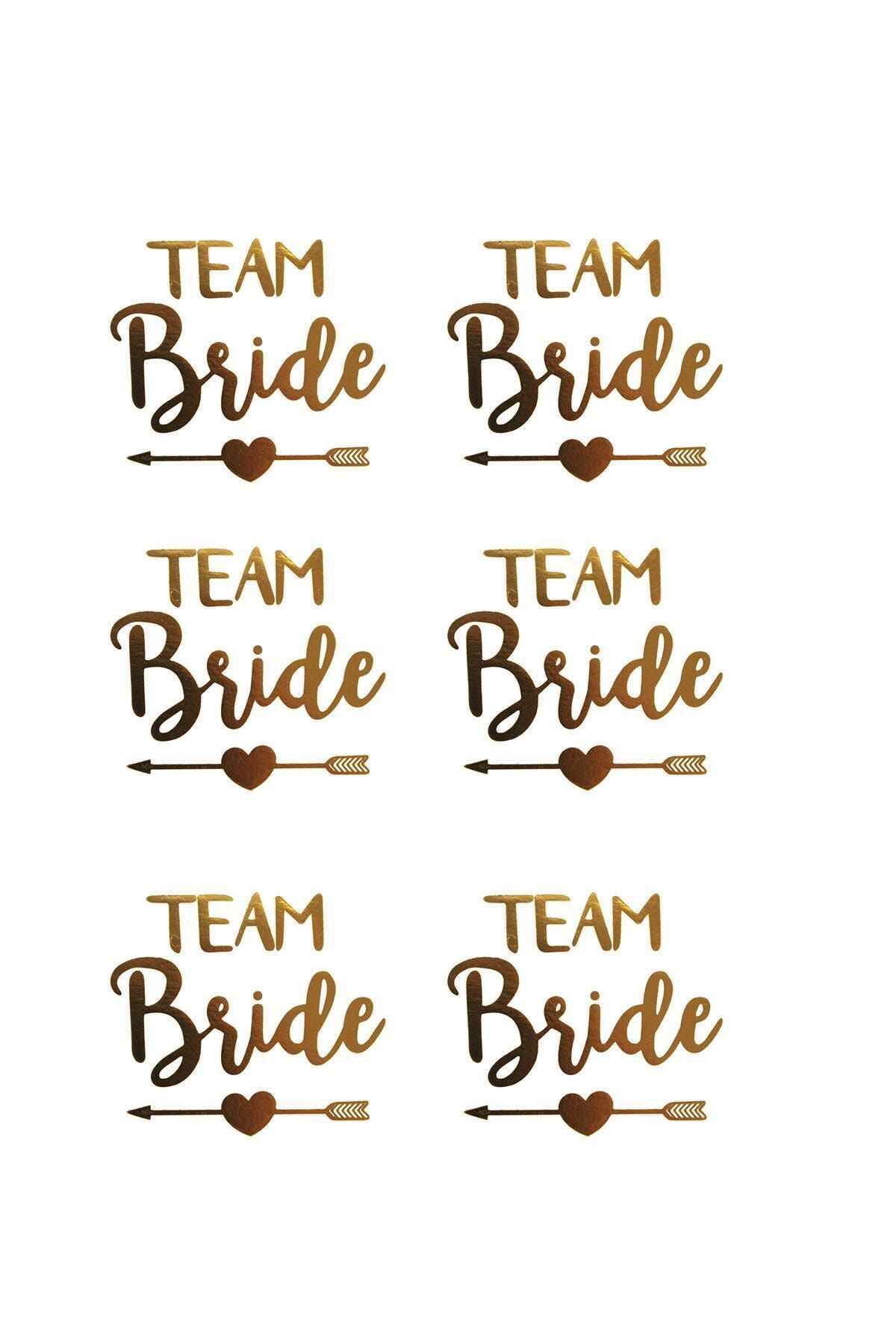 New Obsessions Team Bride Arrow Geçici Dövme