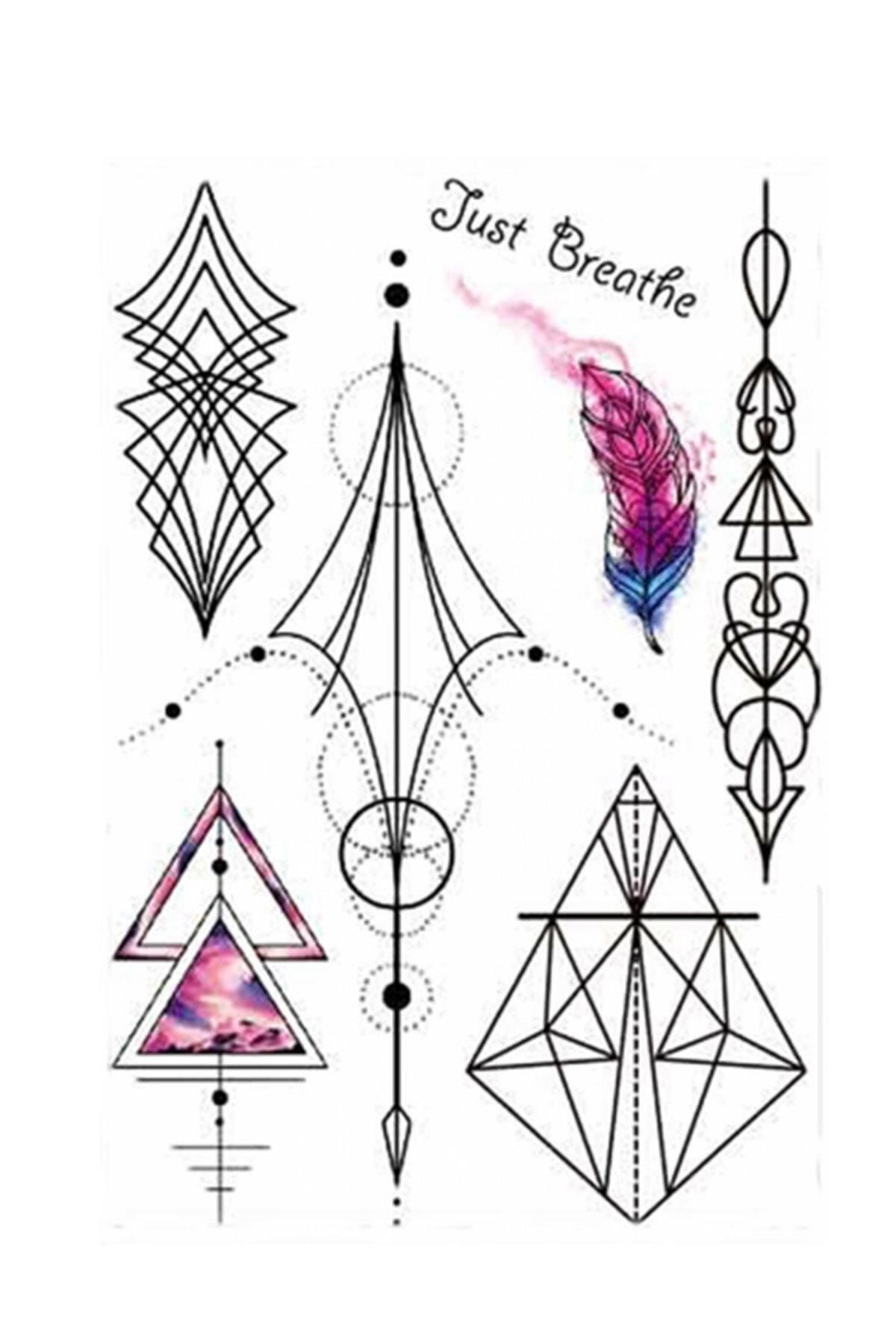 New Obsessions Breathe Geçici Dövme