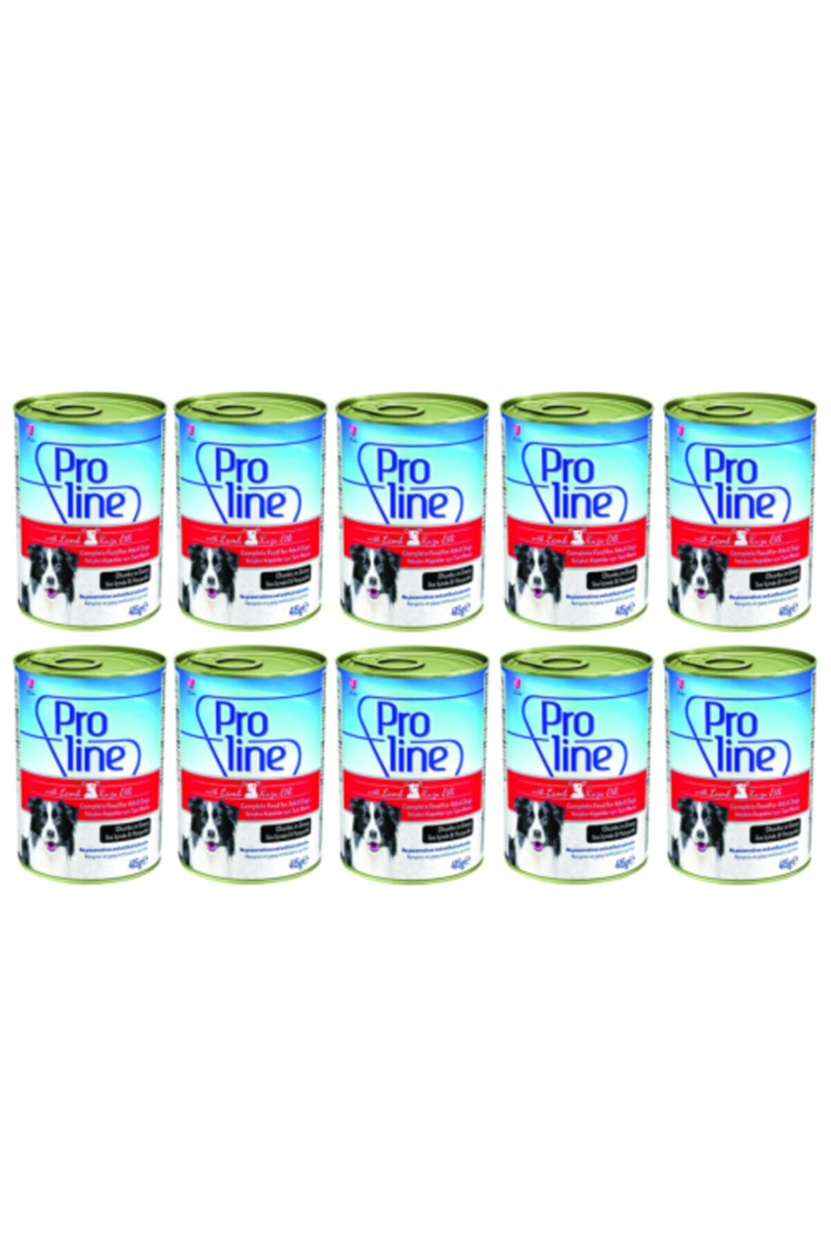 Pro Line Proline Kuzu Etli Yetişkin Köpek Konservesi 10 Adet - 415 Gram