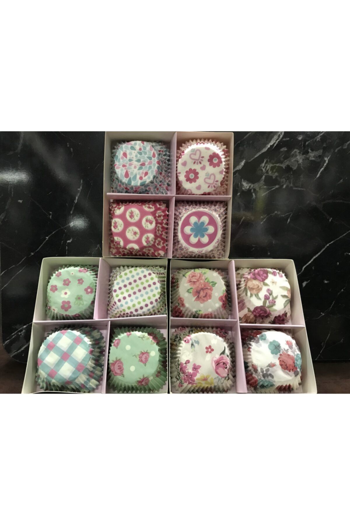 Göksan Muffin Kek Kalıbı Kağıt Kalıp Karma 150 Adet
